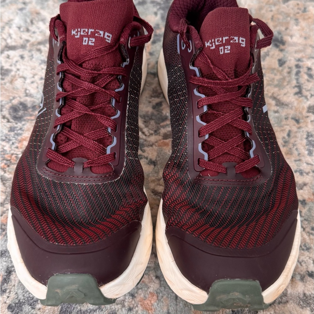 Women's Burgundy Athletic Shoes